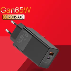 Dual port Original super fast Charger 65W Fast Charge for apple samsung xiaomi LG  QC PD